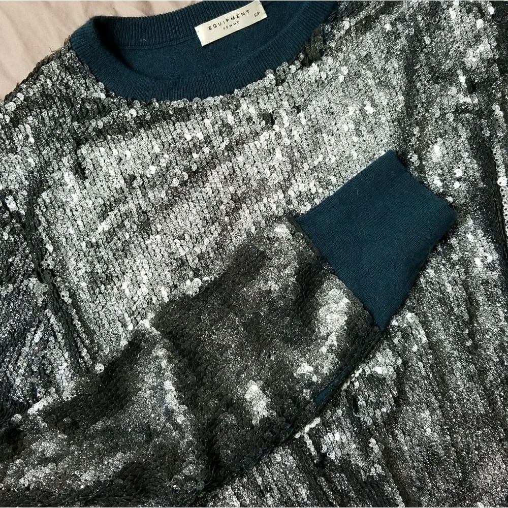 🍒NWT🍒 EQUIPMENT MERMAID SWEATER